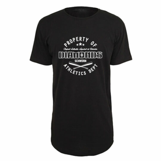 Schwerin Diamonds T-Shirt "Herren" Long Shaped Tee Diamonds