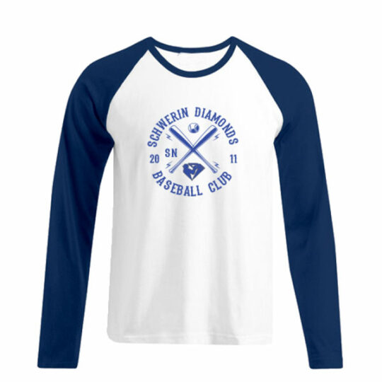 Schwerin Diamonds Longsleeve Raglan "Herren" Cross