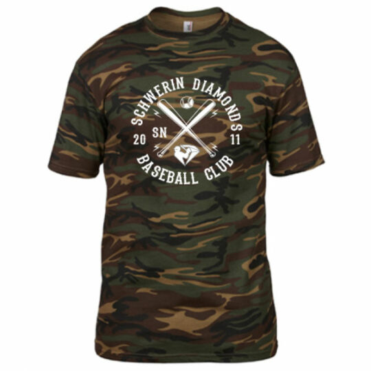 Schwerin Diamonds T-Shirt "Herren" Camo Cross